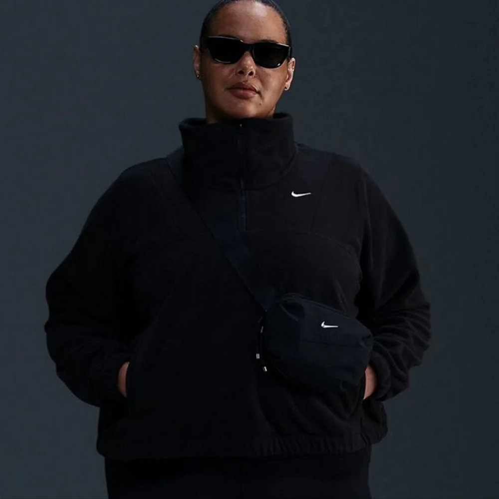 Nike Therma-Fit Oversized 1/2 Zip Fleece Top New With Tags - Picture 6 of 12